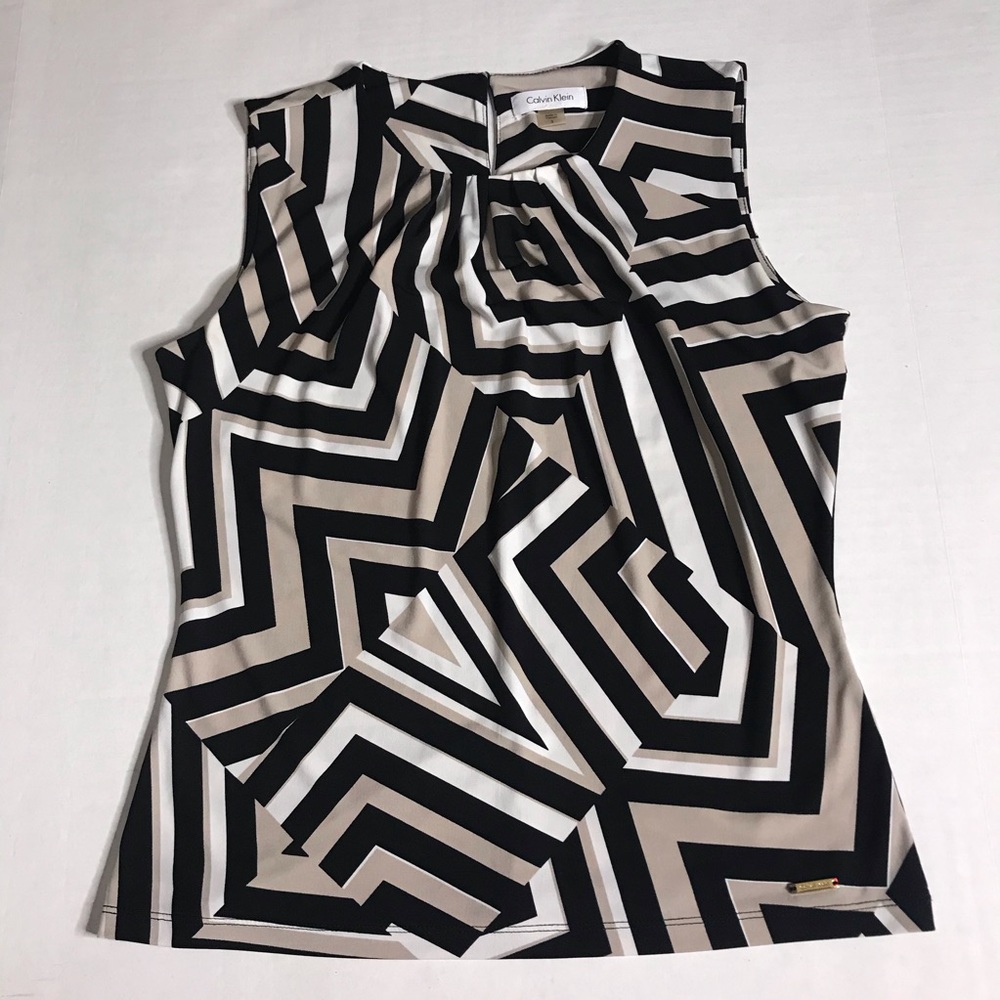 Calvin Klein Sleeveless Blouse Size S